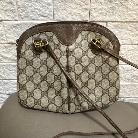 Gucci Beige and Brown Crossbody Bag - Picture 2 of 11